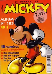 Recueil du journal de Mickey - Album 183 (n°2420 à 2439)
