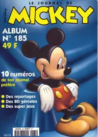 Recueil du journal de Mickey - Album 185 (n°2451 à 2467)
