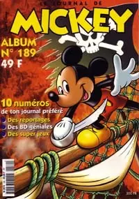 Recueil du journal de Mickey - Album 189 (n°2509 à 2520)