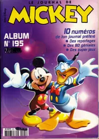 Recueil du journal de Mickey - Album 195 (n°2575 à 2586)