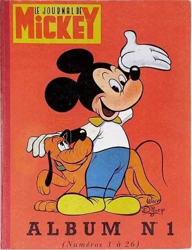 Recueil du journal de Mickey - Album n°1 (n°1 à 26)