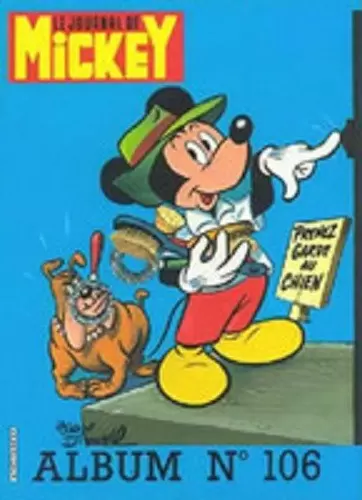 Recueil du journal de Mickey - Album n°106 (n°1624 à 1633)