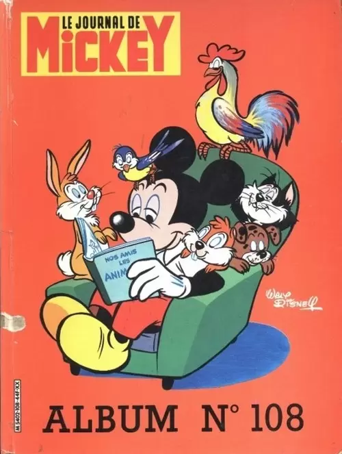 Recueil du journal de Mickey - Album N°108 (n°1644 à 1653)