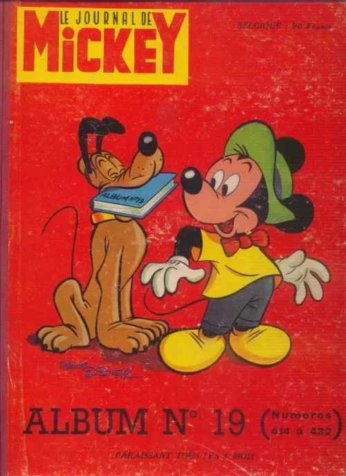 Recueil du journal de Mickey - Album n°19 (n°414 à 432)