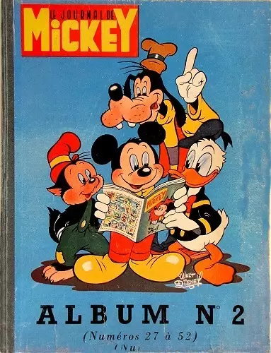 Recueil du journal de Mickey - Album n°2 (n°27 à 52)