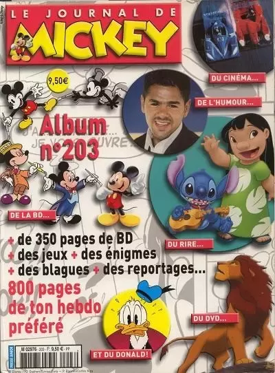Recueil du journal de Mickey - Album n°203 (n°2674 à 2683)