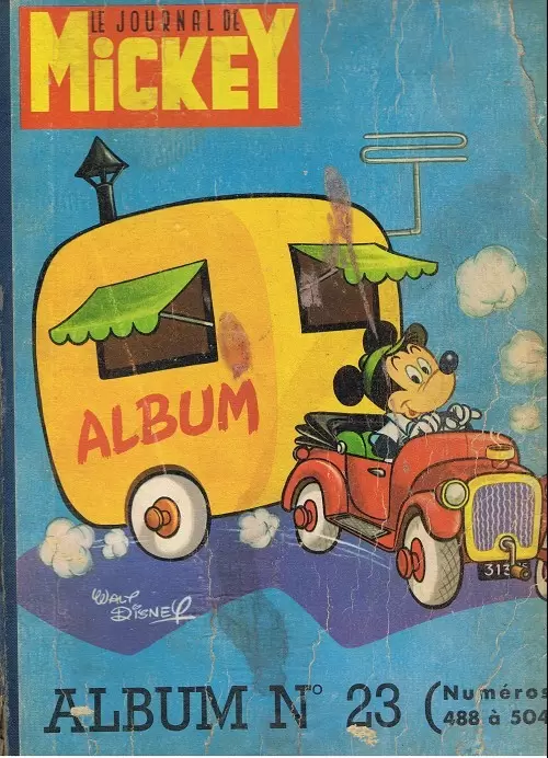 Recueil du journal de Mickey - Album n° 23 (n°488 à 504)