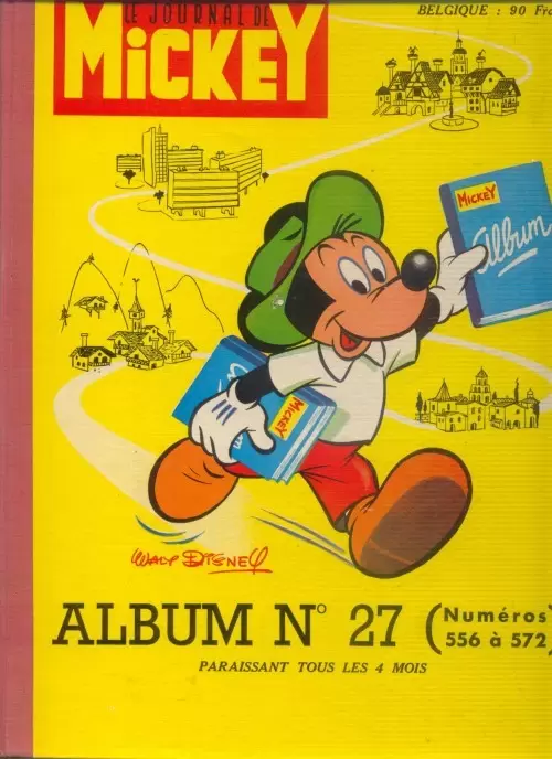 Recueil du journal de Mickey - Album n°27 (n°556 à 572)