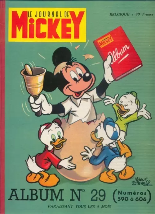 Recueil du journal de Mickey - Album n° 29 (n°590 à 606)
