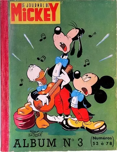 Recueil du journal de Mickey - Album n°3 (n°53 à 78)