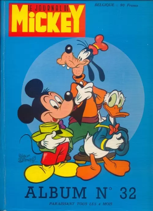 Recueil du journal de Mickey - Album n°32 (n°643 à 660)
