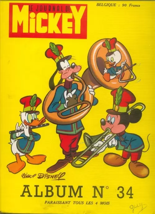Recueil du journal de Mickey - Album n°34 (n°679 à 696)