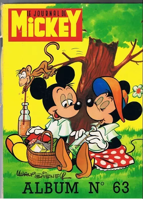 Recueil du journal de Mickey - Album n°63 (n° 1155 à 1167)