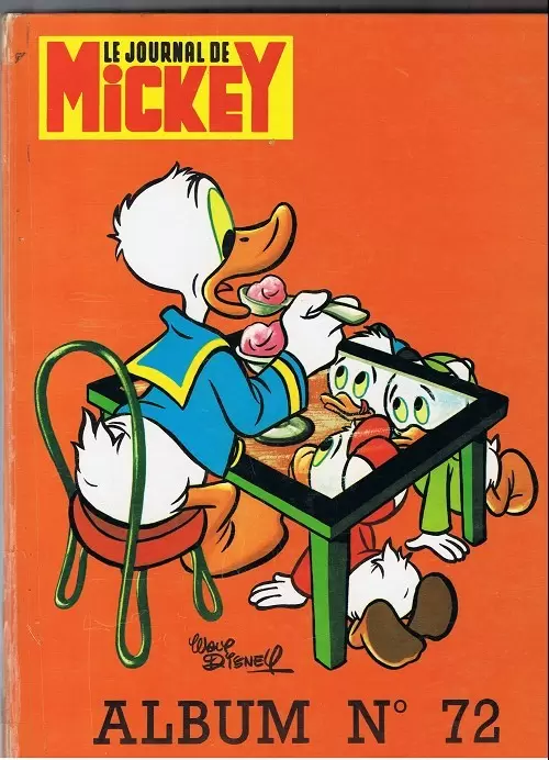 Recueil du journal de Mickey - Album n°72 (n° 1267 à 1279)