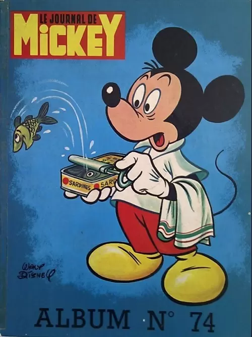 Recueil du journal de Mickey - Album n°74 (n°1293 à 1303)