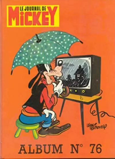 Recueil du journal de Mickey - Album n°76 (n°1315 à 1325)