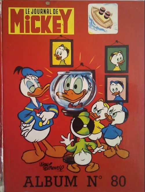 Recueil du journal de Mickey - Album n°80 (n°1357 à 1366)