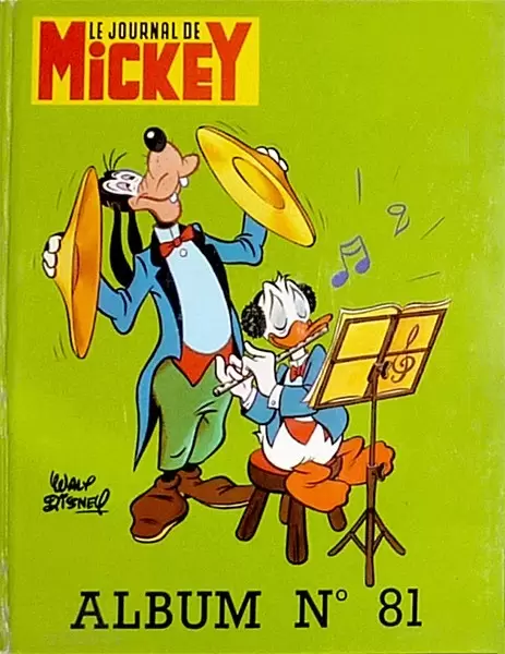 Recueil du journal de Mickey - Album n°81 (n°1368 à 1377)