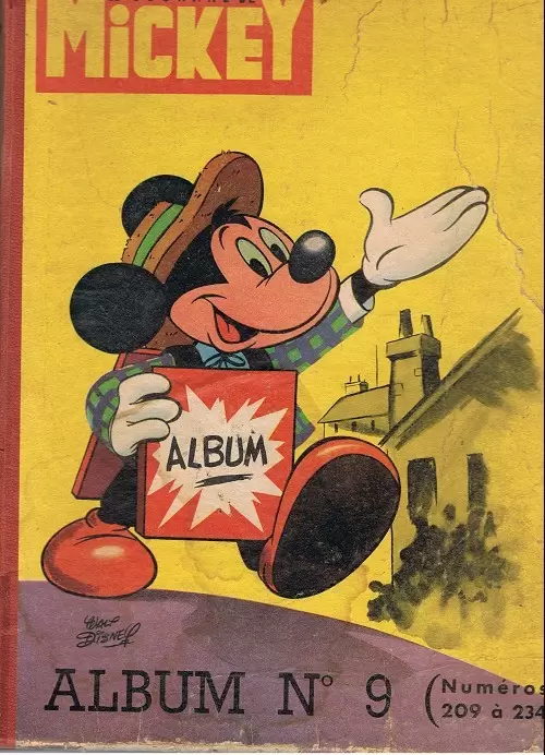 Recueil du journal de Mickey - Album n°9 (n° 209 à 234)