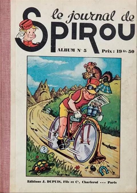 Recueil du journal de Spirou - Album du journal N° 005
