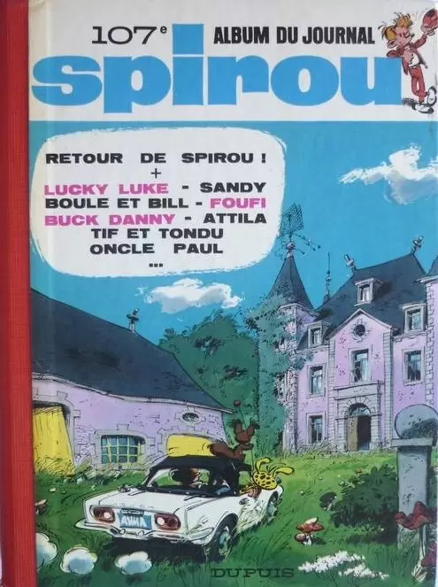 Recueil du journal de Spirou - Album du journal N° 107