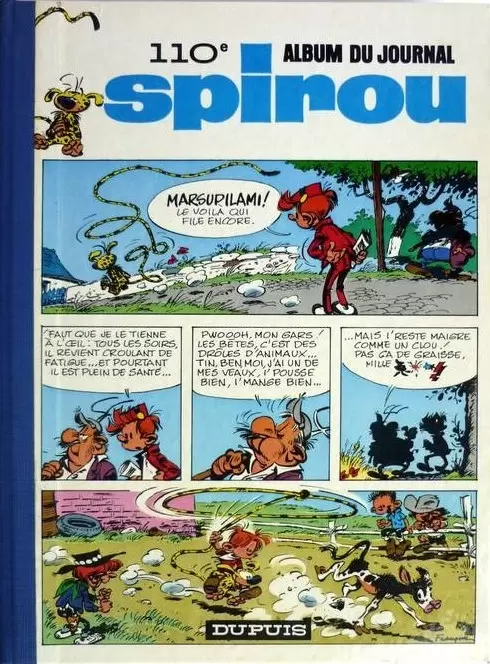 Recueil du journal de Spirou - Album du journal N° 110