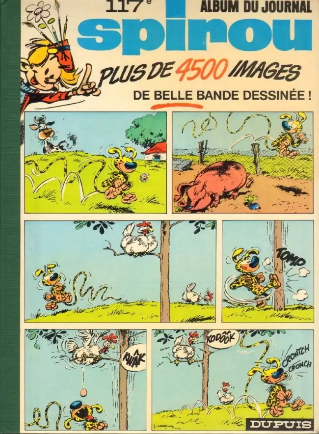 Recueil du journal de Spirou - Album du journal N° 117