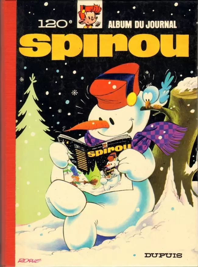 Recueil du journal de Spirou - Album du journal N° 120