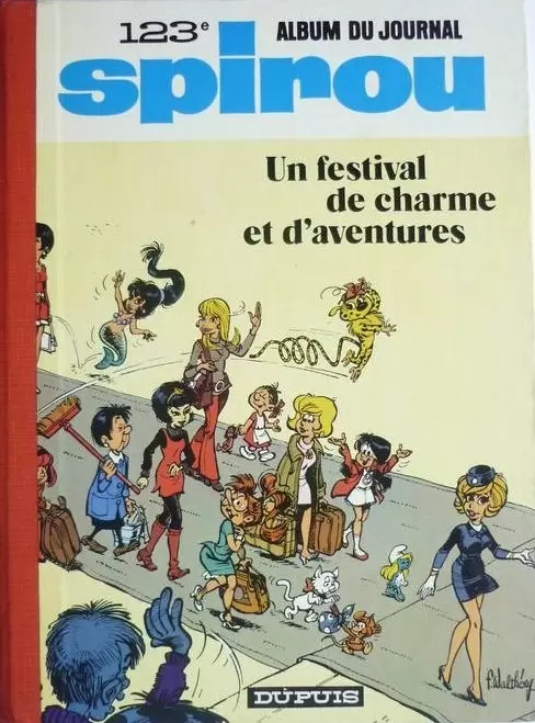 Recueil du journal de Spirou - Album du journal N° 123