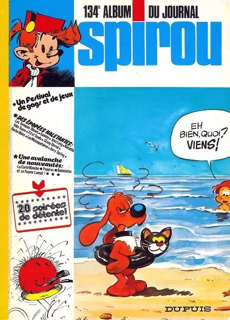 Recueil du journal de Spirou - Album du journal N° 134
