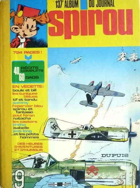 Recueil du journal de Spirou - Album du journal N° 137