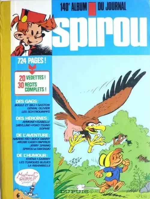 Recueil du journal de Spirou - Album du journal N° 140