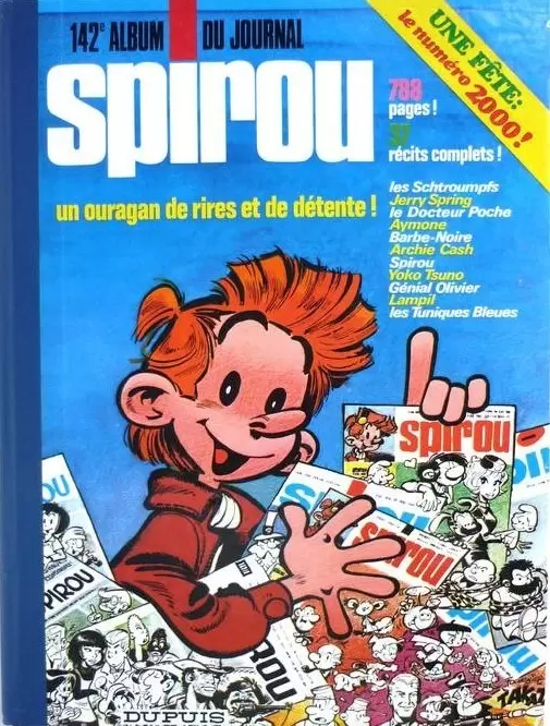 Recueil du journal de Spirou - Album du journal N° 142