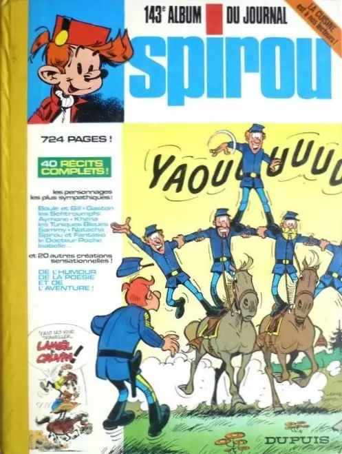 Recueil du journal de Spirou - Album du journal N° 143