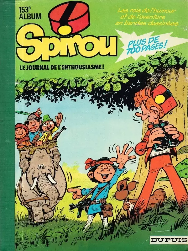 Recueil du journal de Spirou - Album du journal N° 153