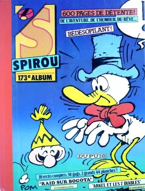 Recueil du journal de Spirou - Album du journal N° 173