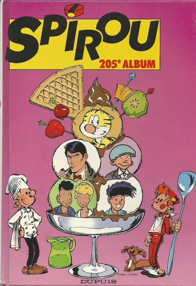 Recueil du journal de Spirou - Album du journal N° 205