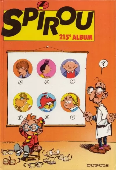 Recueil du journal de Spirou - Album du journal N° 215