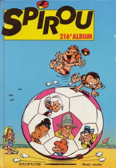 Recueil du journal de Spirou - Album du journal N° 216