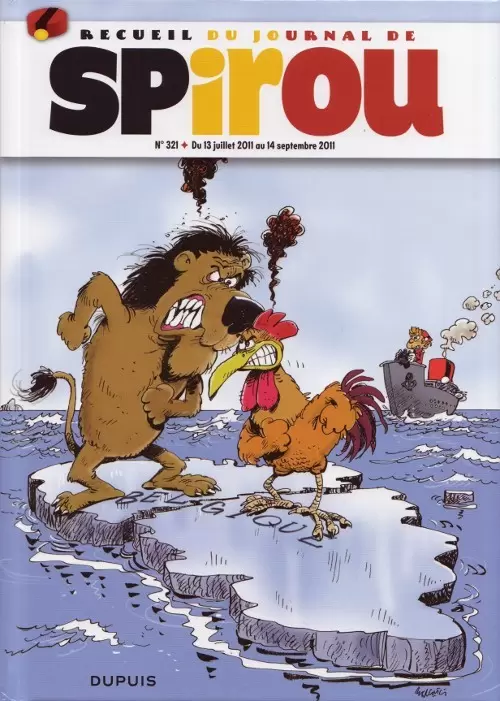 Recueil du journal de Spirou - Album du journal N° 321