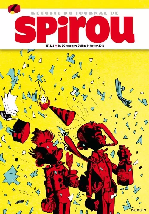 Recueil du journal de Spirou - Album du journal N° 323