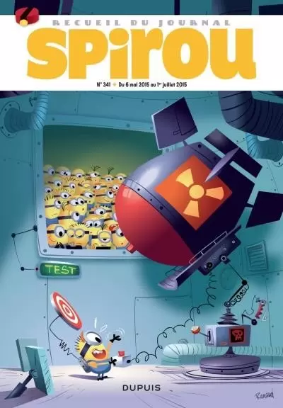 Recueil du journal de Spirou - Album du journal N° 341