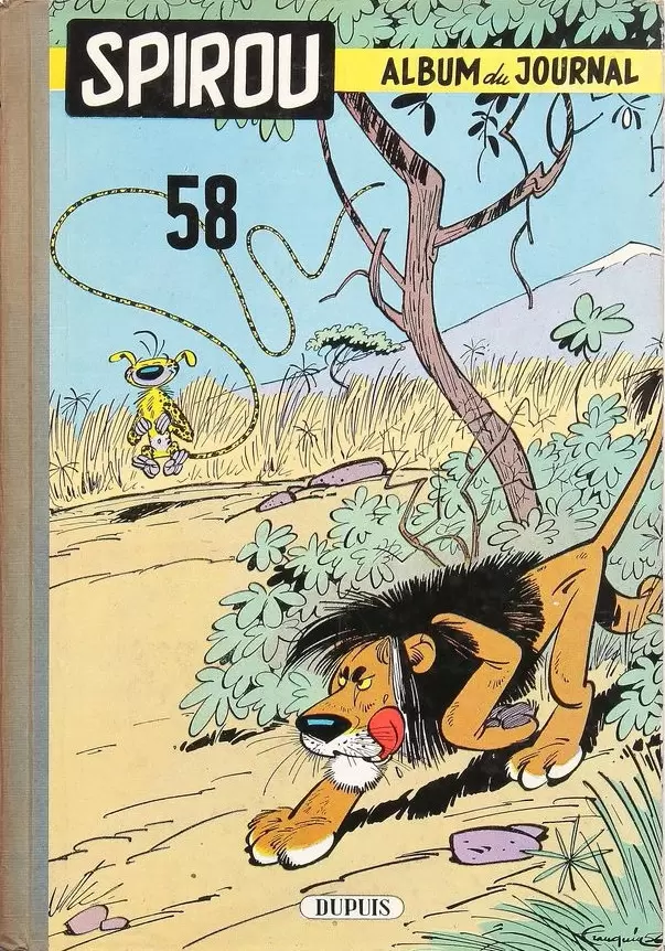 Recueil du journal de Spirou - Album du journal N° 058
