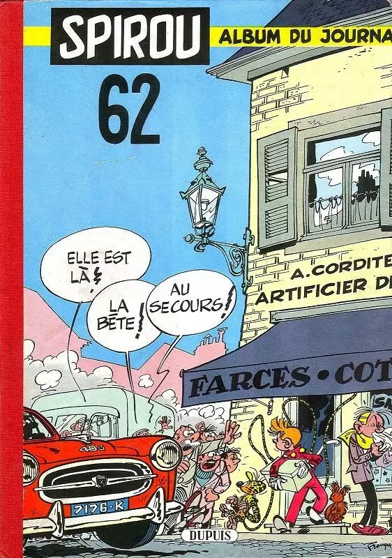 Recueil du journal de Spirou - Album du journal N° 062