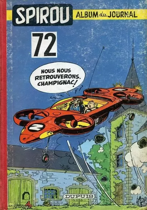 Recueil du journal de Spirou - Album du journal N° 072