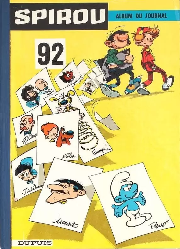 Recueil du journal de Spirou - Album du journal N° 092