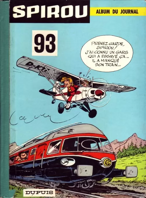 Recueil du journal de Spirou - Album du journal N° 093