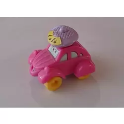 Pink Lulu car
