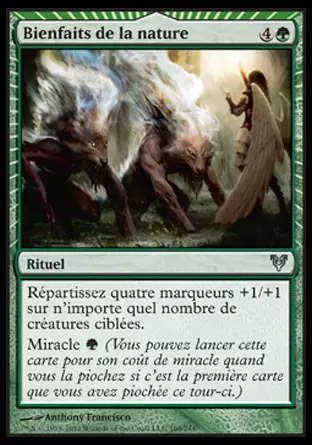 Avacyn Ressuscitée - Bienfaits de la nature