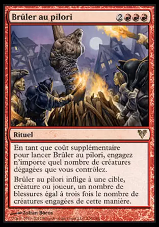 Avacyn Ressuscitée - Brûler au pilori
